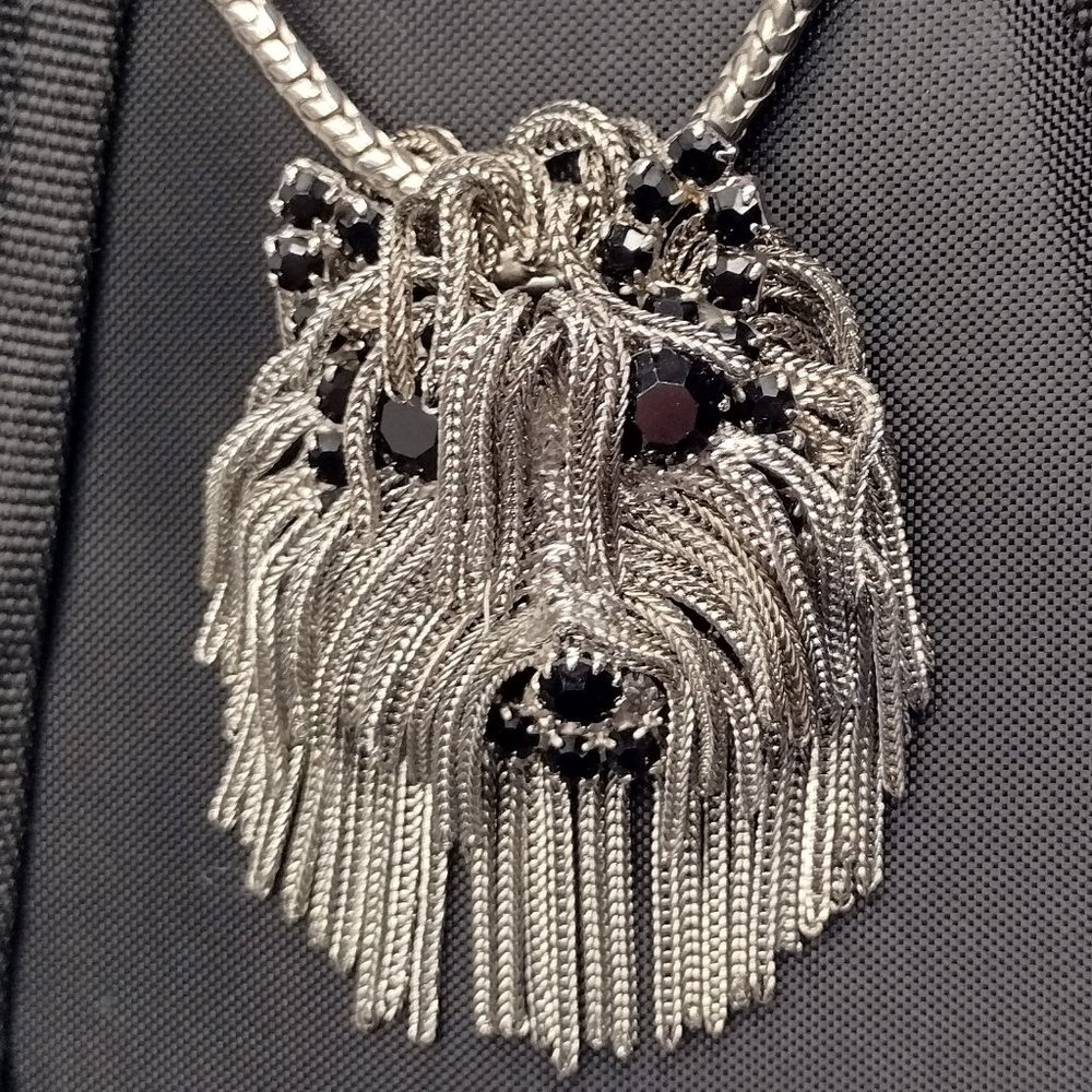 Stunning unsigned Dominique Scotty pin/pendant! RARE!!